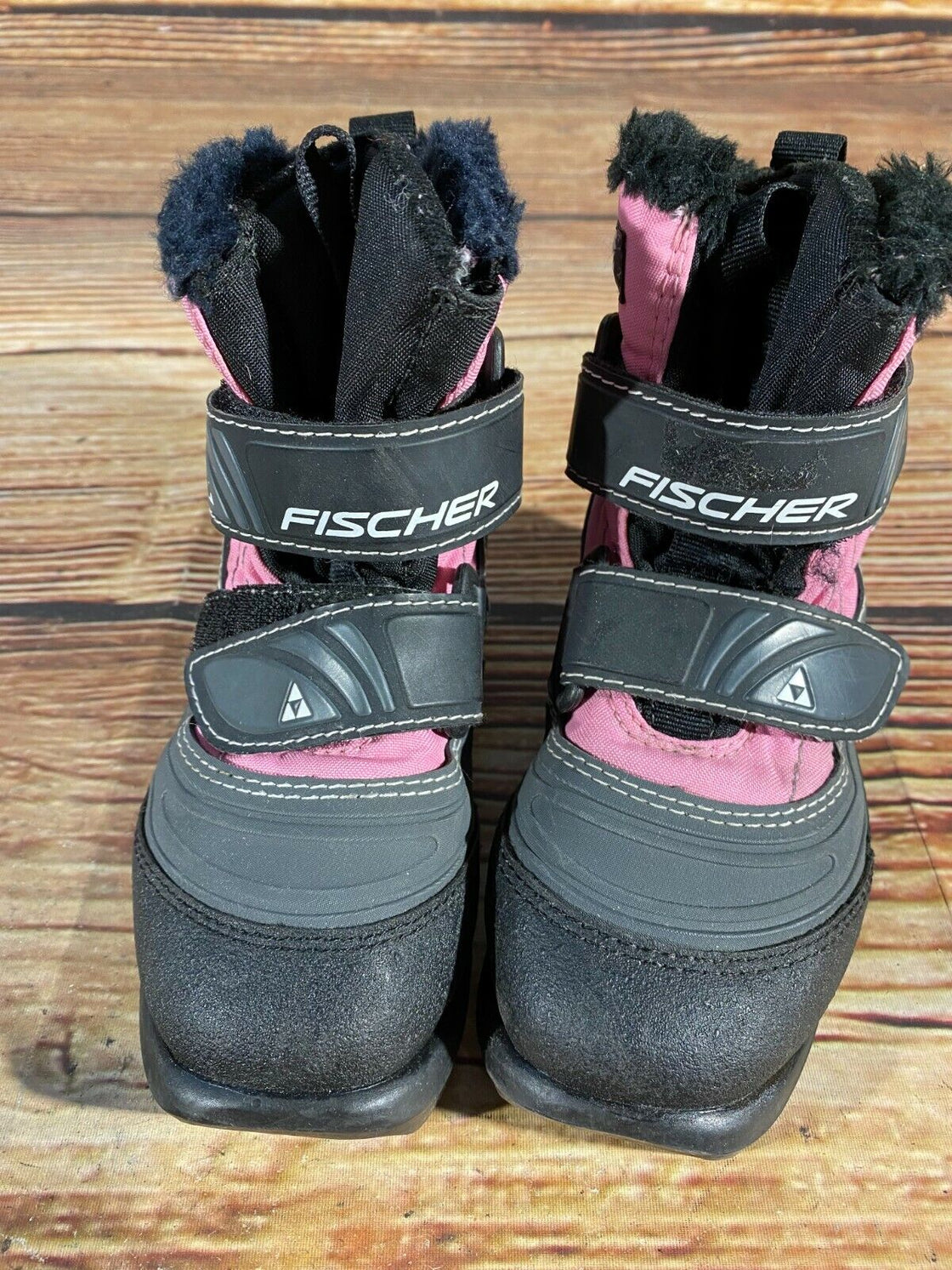 Fischer Snow Star Kids Nordic Cross Country Ski Boots Size EU27 US9.5 NNN F-193