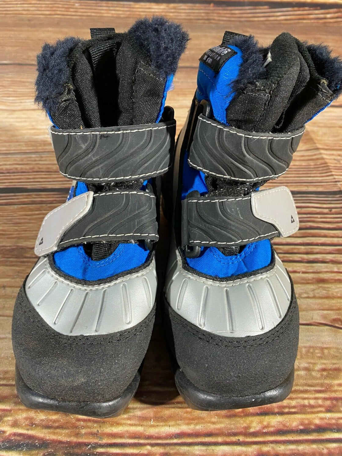 Fischer Snow Star Kids Nordic Cross Country Ski Boots Size EU28 US10.5 NNN F-189