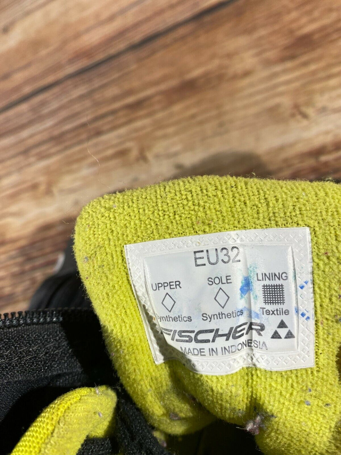 Fischer XJ Sprint Kids Nordic Cross Country Ski Boots Size EU32 US1.5 NNN F-295