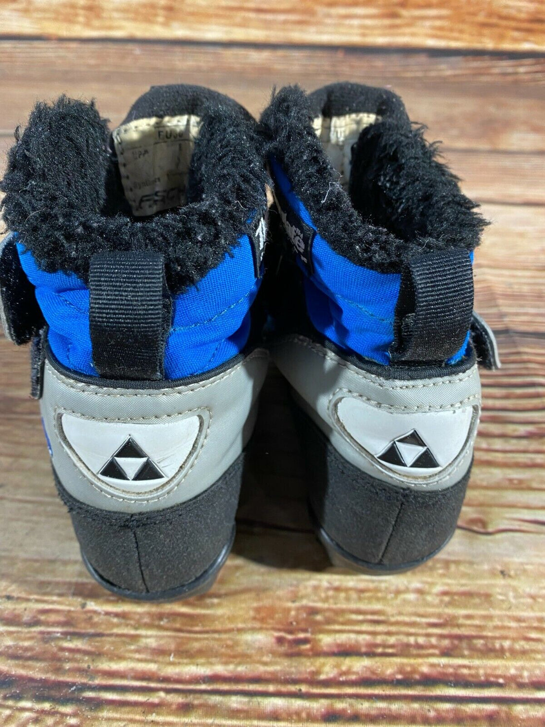 Fischer Snow Star Kids Nordic Cross Country Ski Boots Size EU30 US12 NNN F-218