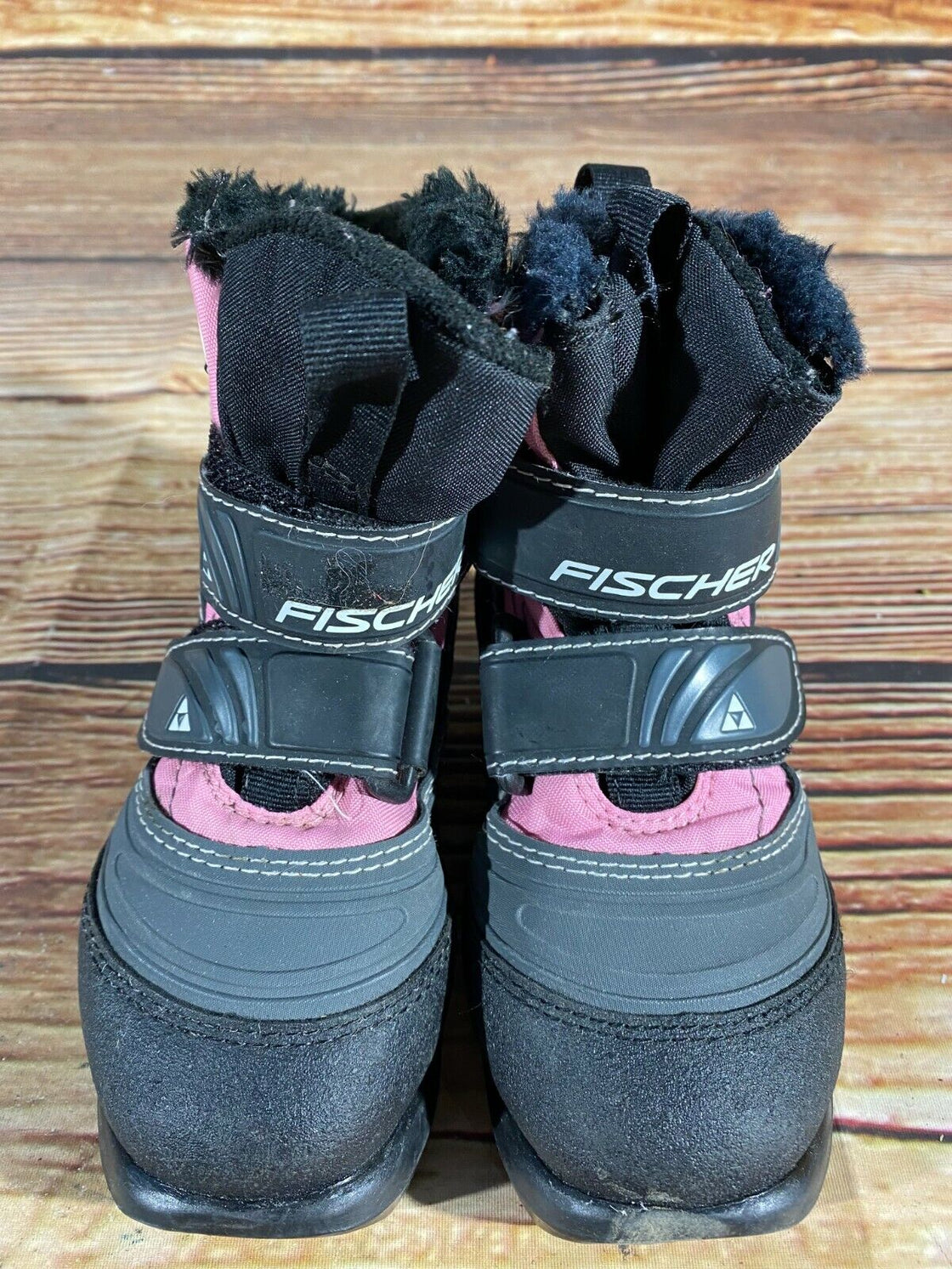 Fischer Snow Star Kids Nordic Cross Country Ski Boots Size EU27 US9.5  NNN F-192