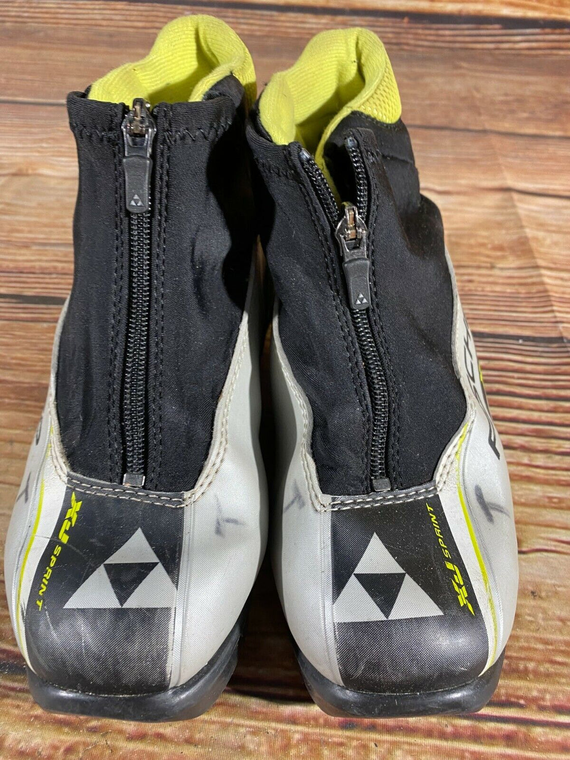 Fischer XJ Sprint Kids Nordic Cross Country Ski Boots Size EU35 US3.5 NNN F-143