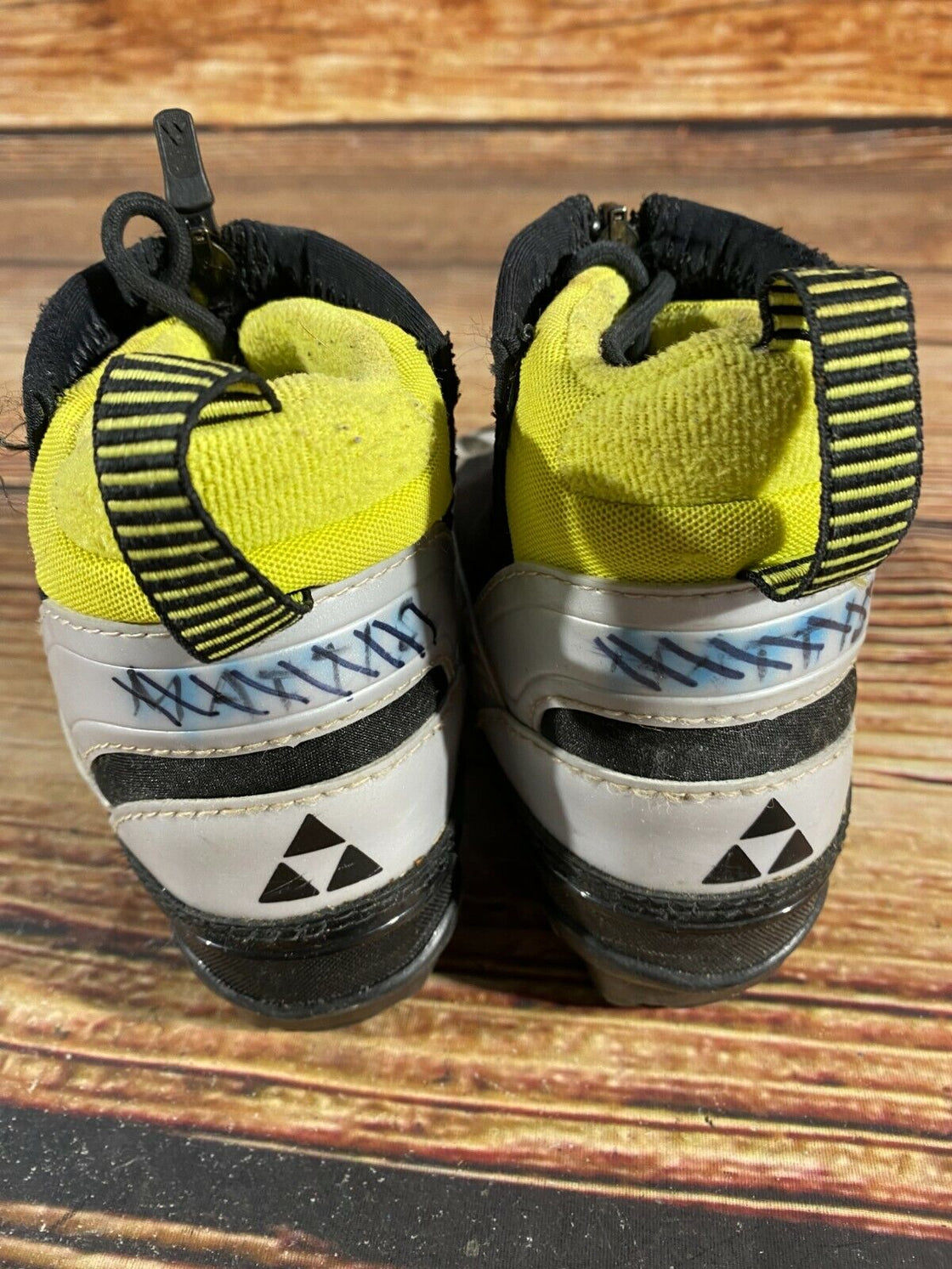 Fischer XJ Sprint Kids Nordic Cross Country Ski Boots Size EU31 US12.5 NNN F-289