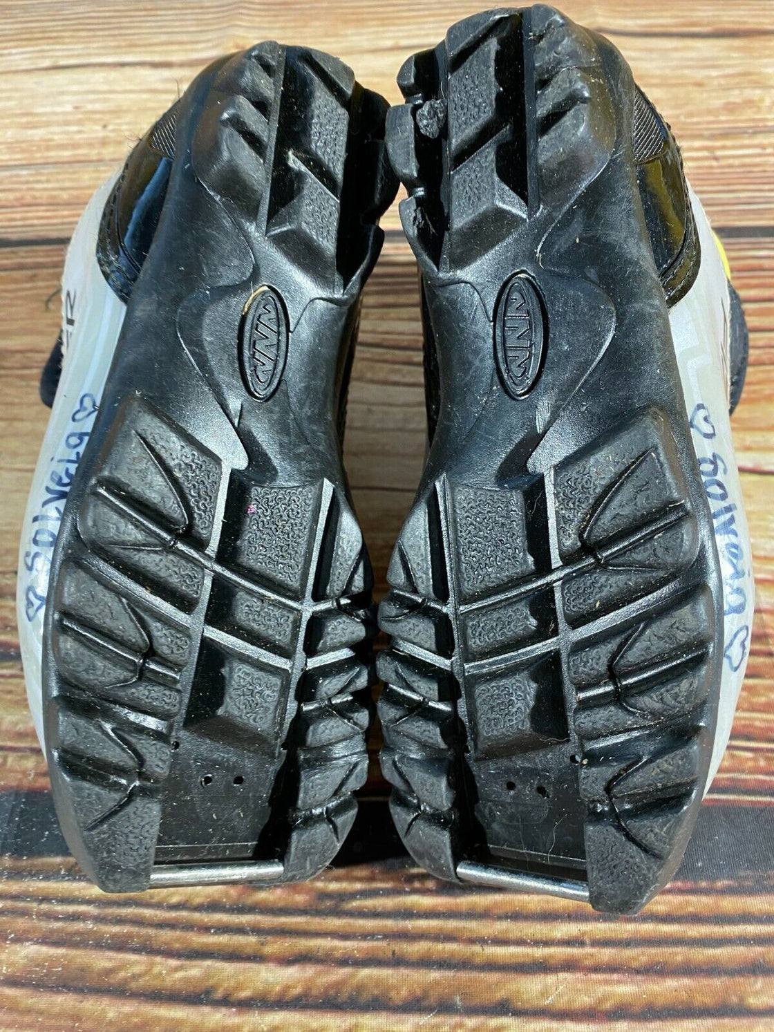 Fischer XJ Sprint Kids Nordic Cross Country Ski Boots Size EU31 US12.5 NNN F-289