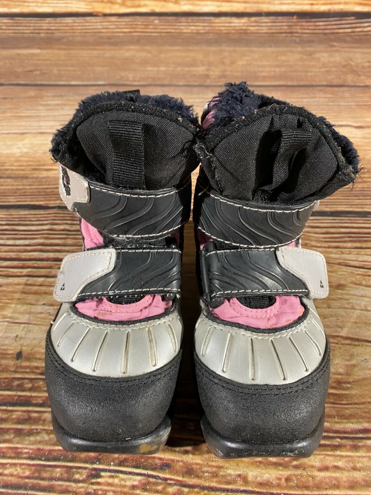 Fischer Snow Star Cross Country Ski Boots Classic NNN EU 28 US 10.5 Kids F-121