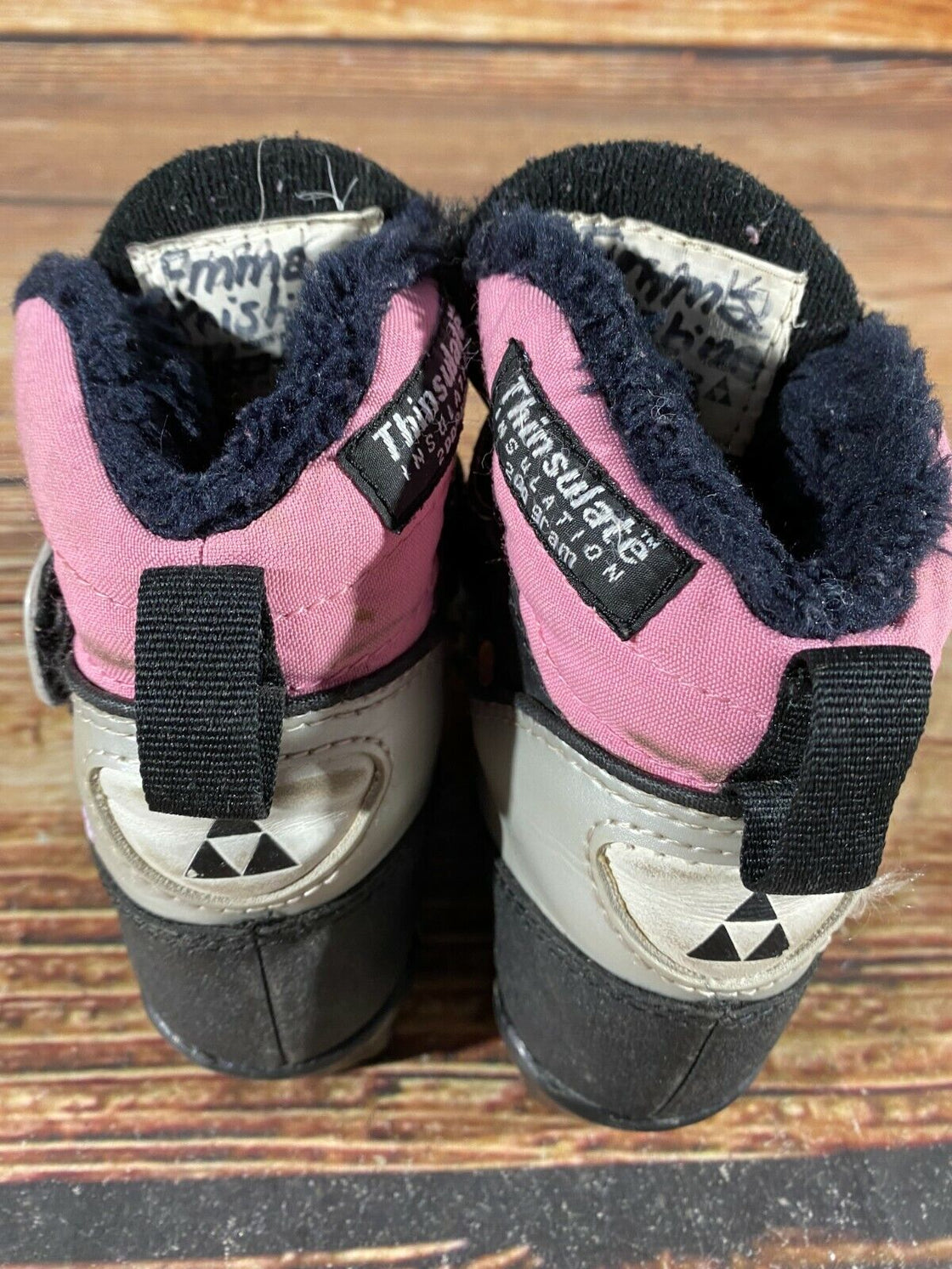 Fischer Snow Star Kids Nordic Cross Country Ski Boots Size EU28 NNN F-121