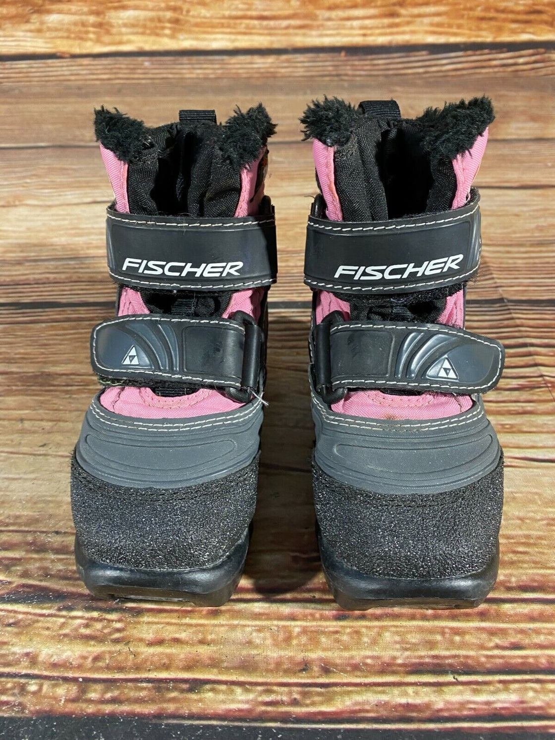 Fischer Snow Star Kids Nordic Cross Country Ski Boots Size EU25 US8.5 NNN F-91