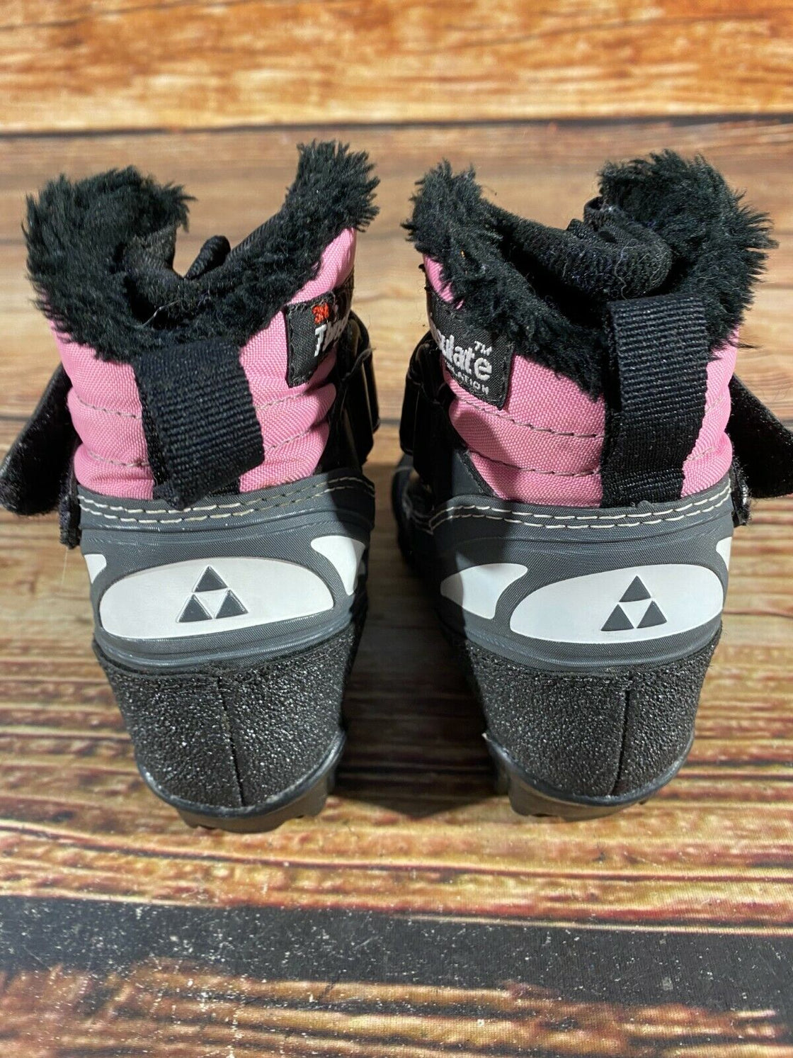 Fischer Snow Star Kids Nordic Cross Country Ski Boots Size EU25 US8.5 NNN F-91
