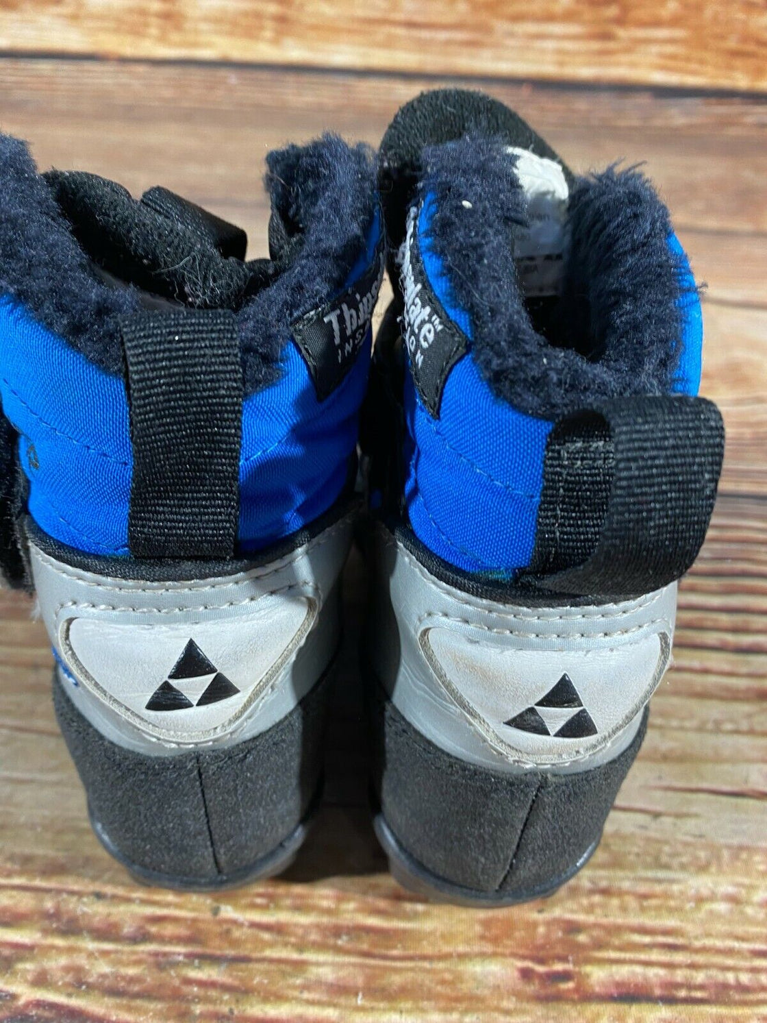 Fischer Snow Star Kids Nordic Cross Country Ski Boots Size EU28 US10.5 NNN F-187
