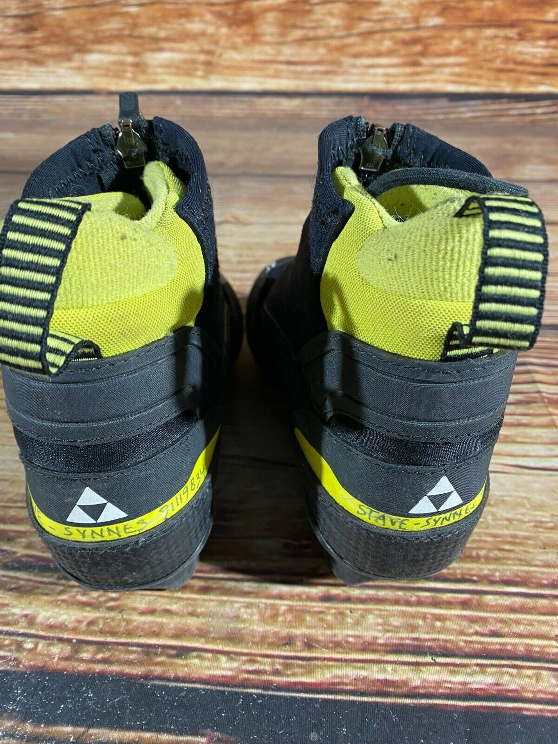 Fischer XJ Sprint Kids Nordic Cross Country Ski Boots Size EU34 NNN F-130