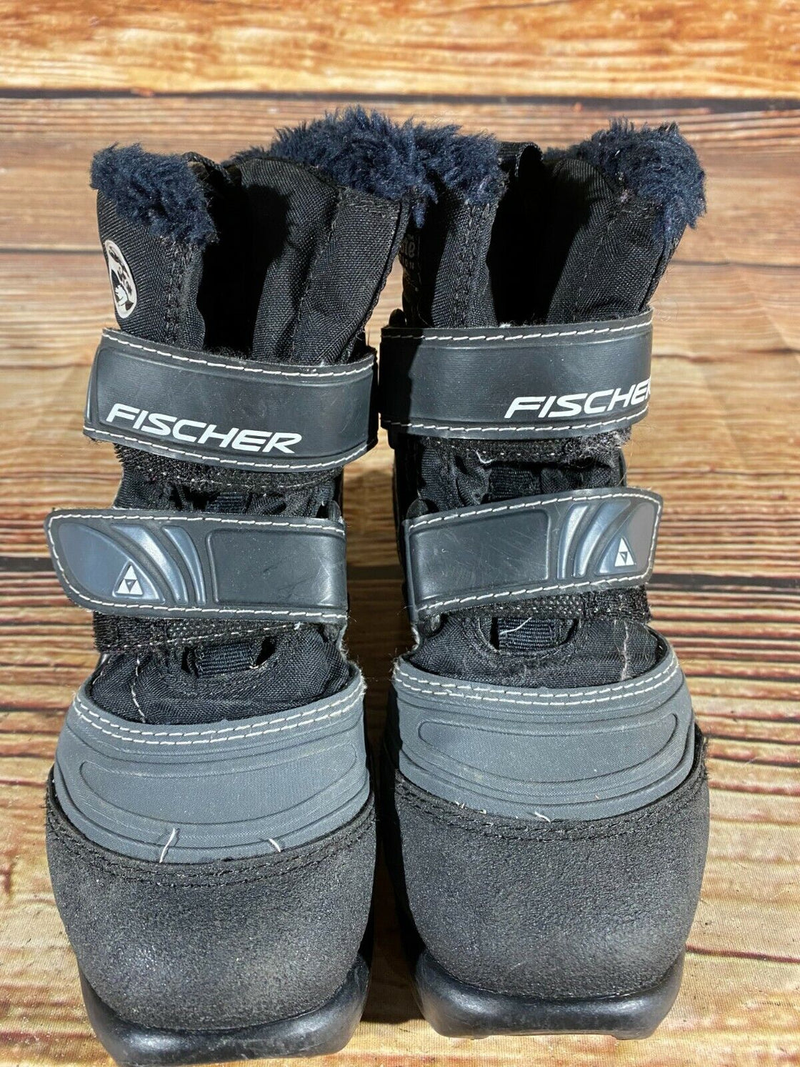 Fischer Snow Star Kids Nordic Cross Country Ski Boots Size EU31 NNN F-119