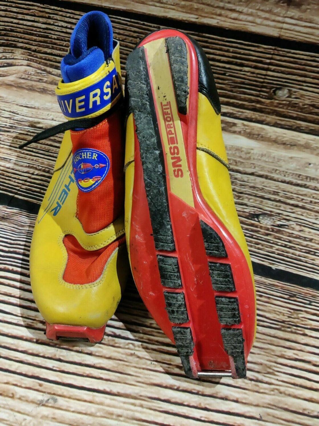 Fischer Nordic Cross Country Classic Ski Boots Size EU38 US6 SNS Profil 1138