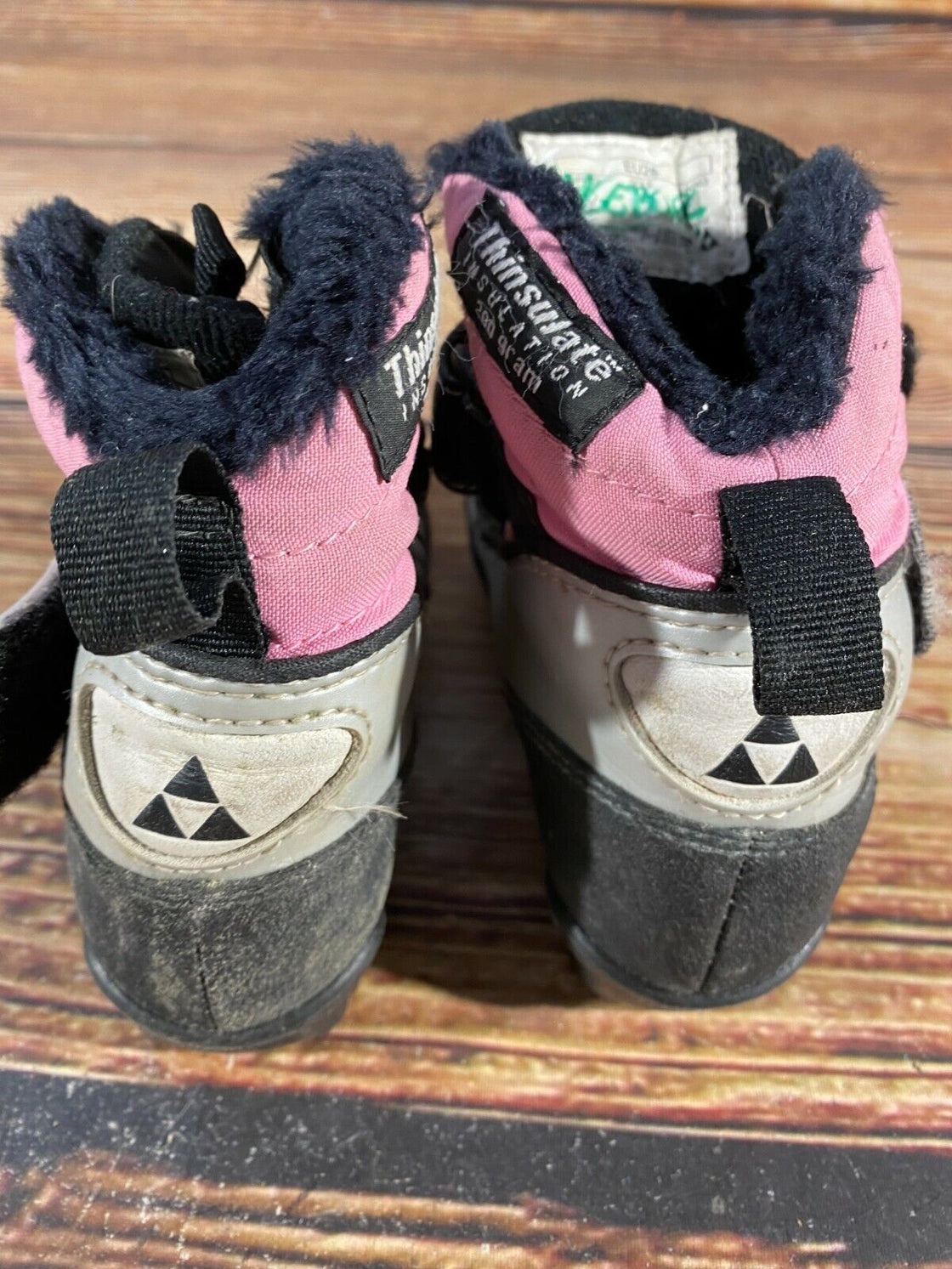 Fischer Snow Star Kids Nordic Cross Country Ski Boots Size EU28 US10.5 NNN F-209