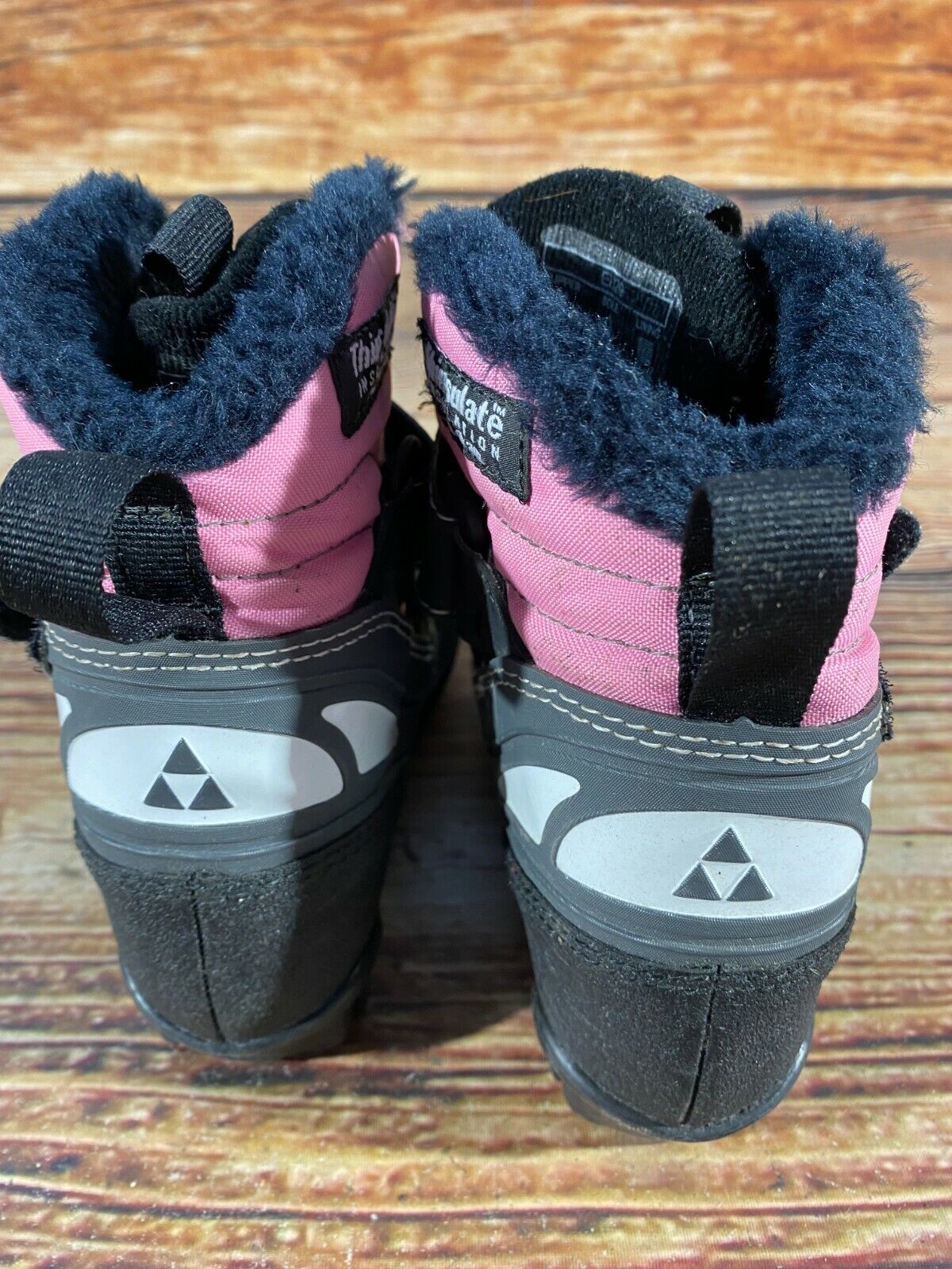 Fischer Snow Star Cross Country Ski Boots Classic NNN EU 29 US 11.5 Kids F-197
