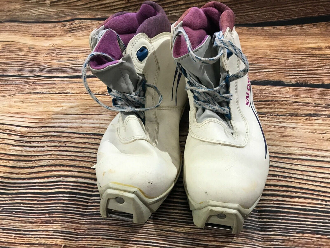 SALOMON 3.1 Nordic Cross Country Ski Boots Size EU38 US6 SNS Profil 2299