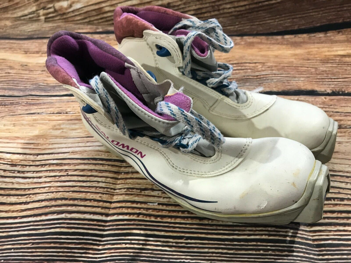 SALOMON 3.1 Nordic Cross Country Ski Boots Size EU38 US6 SNS Profil 2299