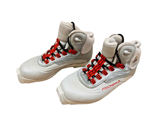 Fischer SL Sport Cross Country Ski Boots Classic SNS Profil EU 37 US 5 1108