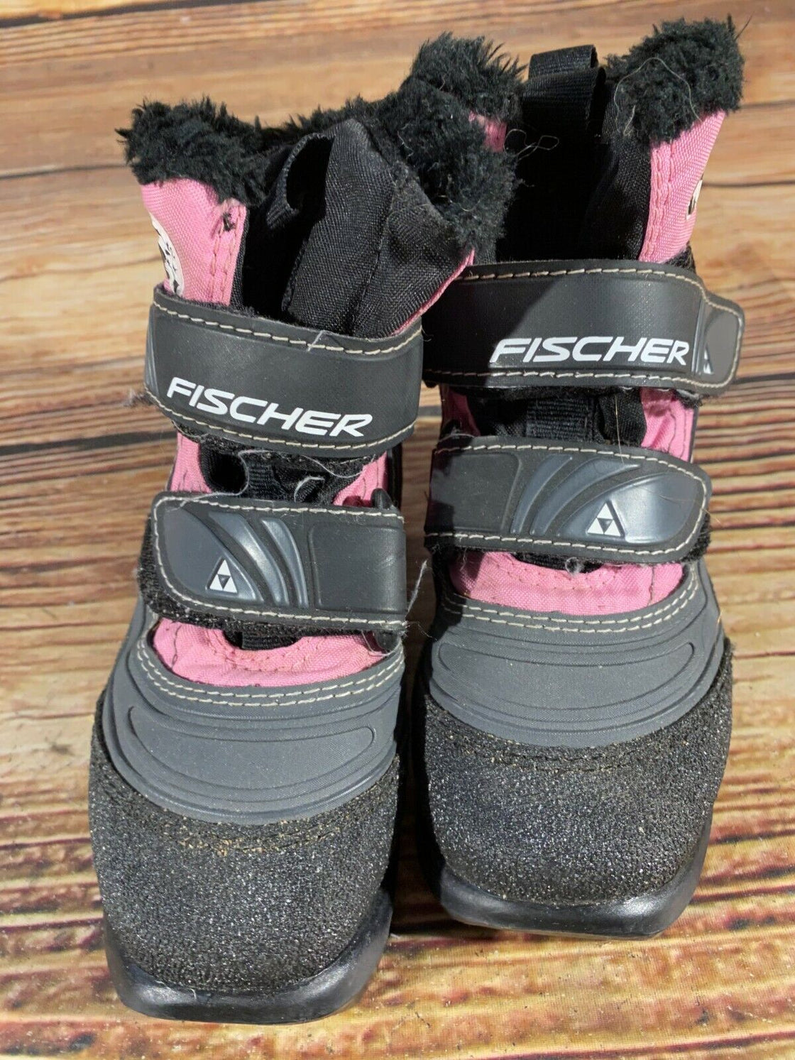 Fischer Snow Star Kids Nordic Cross Country Ski Boots Size EU27 NNN F-68