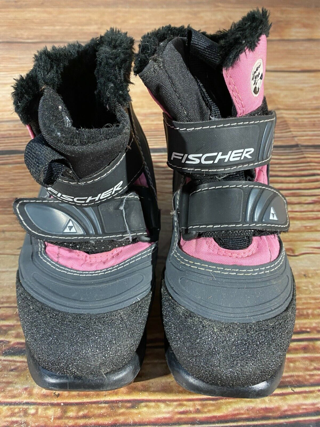 Fischer Snow Star Kids Nordic Cross Country Ski Boots Size EU27 US9.5 NNN F-215