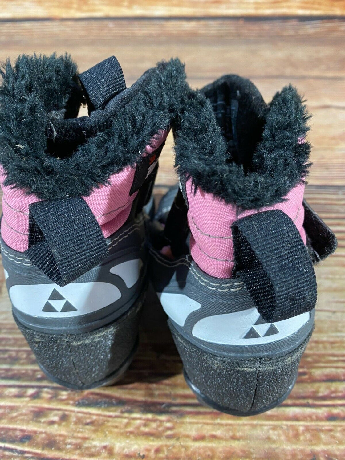 Fischer Snow Star Kids Nordic Cross Country Ski Boots Size EU27 US9.5 NNN F-215