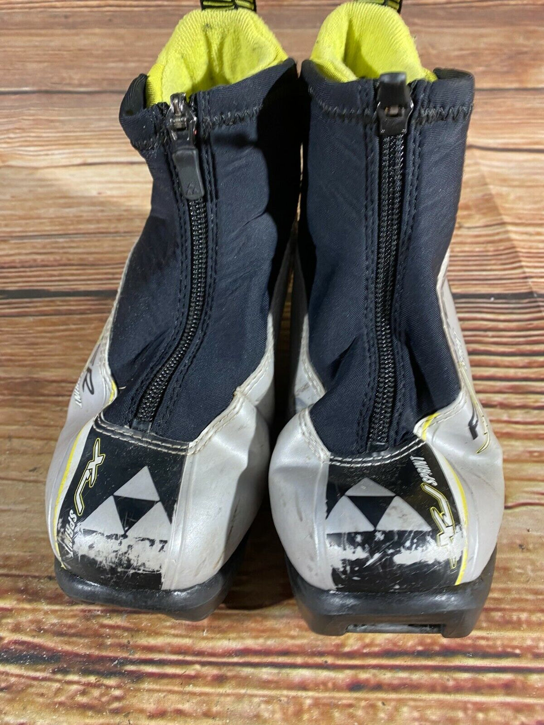 Fischer XJ Sprint Kids Nordic Cross Country Ski Boots Size EU33 US2 NNN F-134