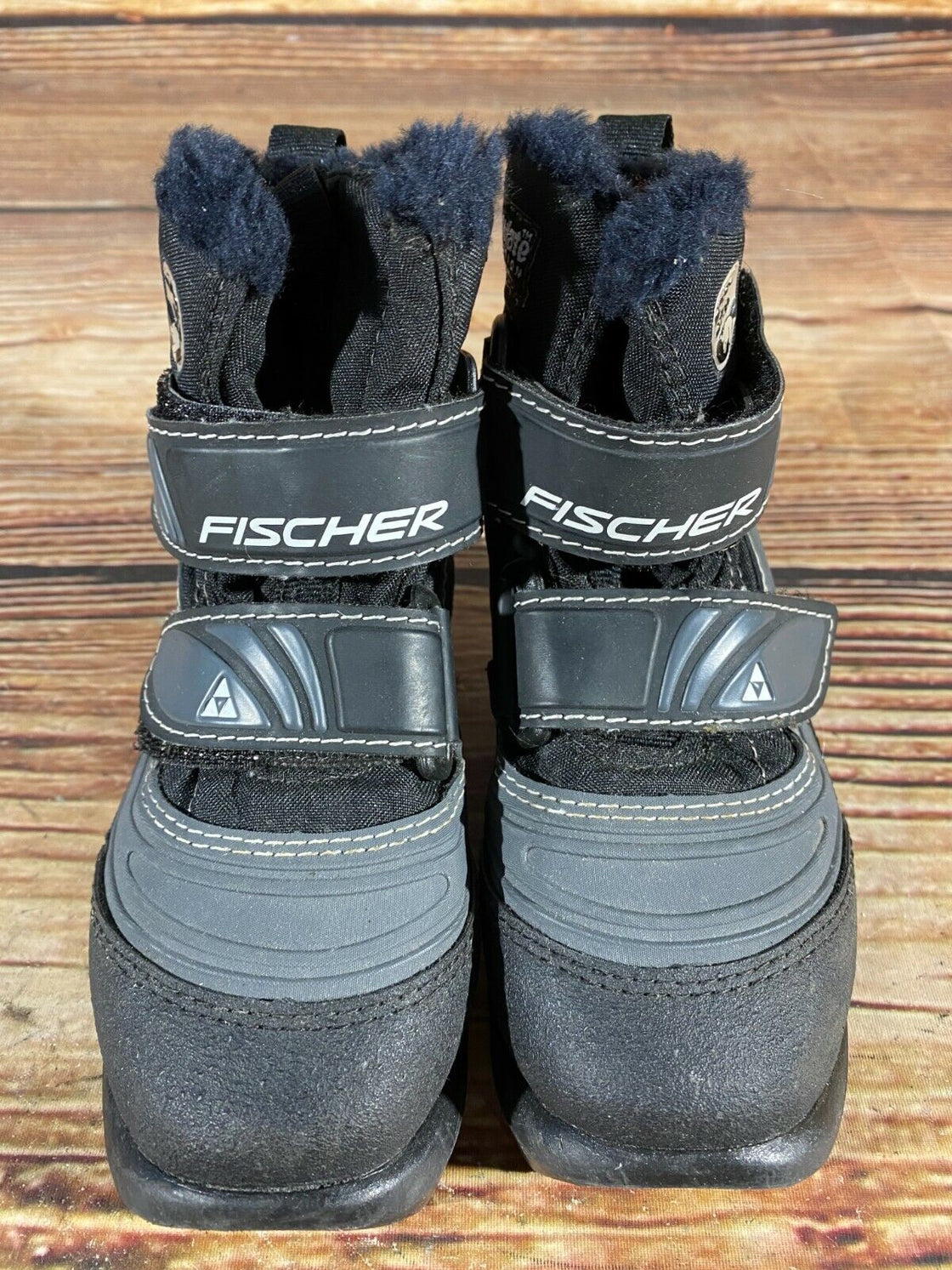 Fischer Snow Star Kids Nordic Cross Country Ski Boots Size EU26 US9 NNN F-221
