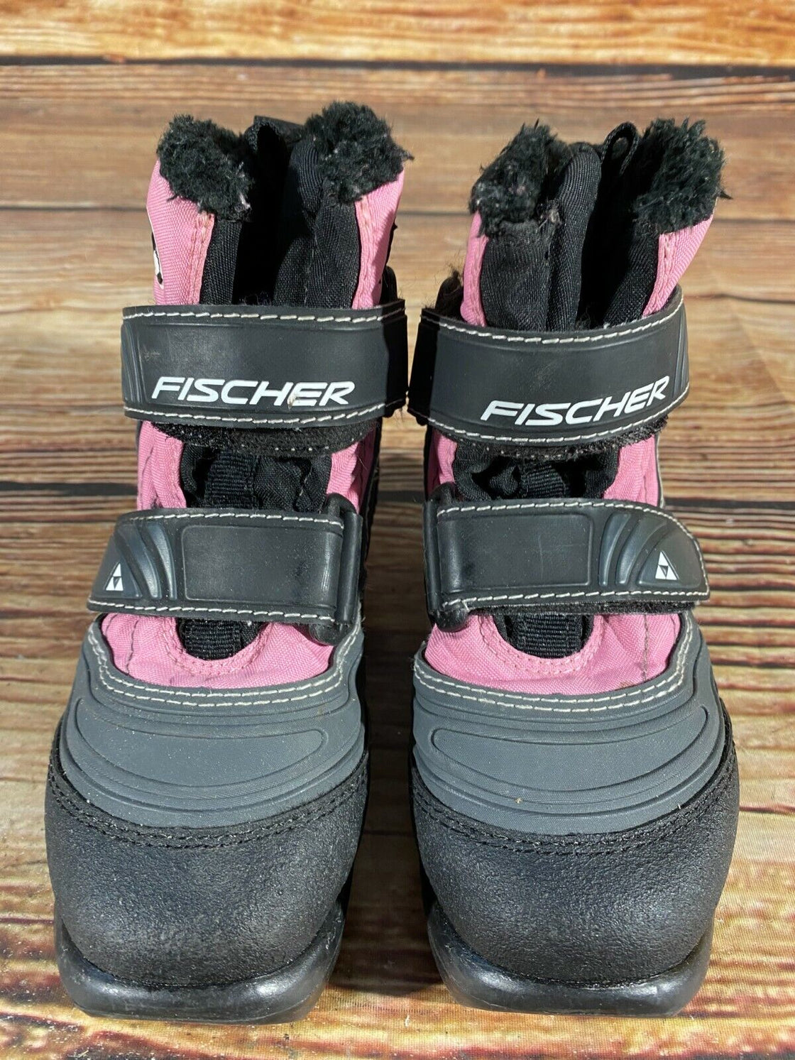 Fischer Snow Star Kids Nordic Cross Country Ski Boots Size EU29 US11 NNN F-216