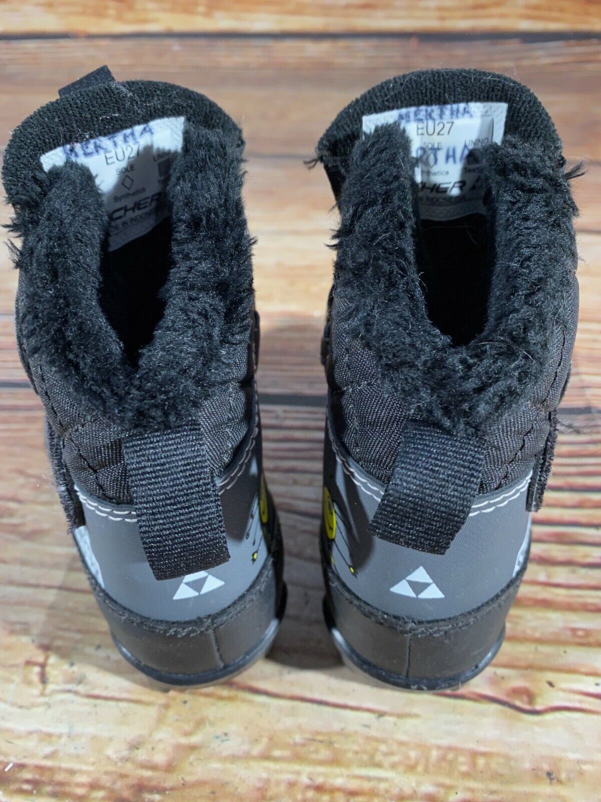 Fischer Snow Star Cross Country Ski Boots Classic NNN EU 27 US 10 Kids F-57