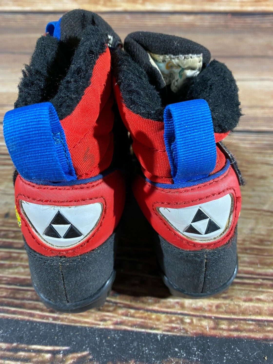 Fischer Snow Star Kids Nordic Cross Country Ski Boots Size EU26 US9 NNN F-157