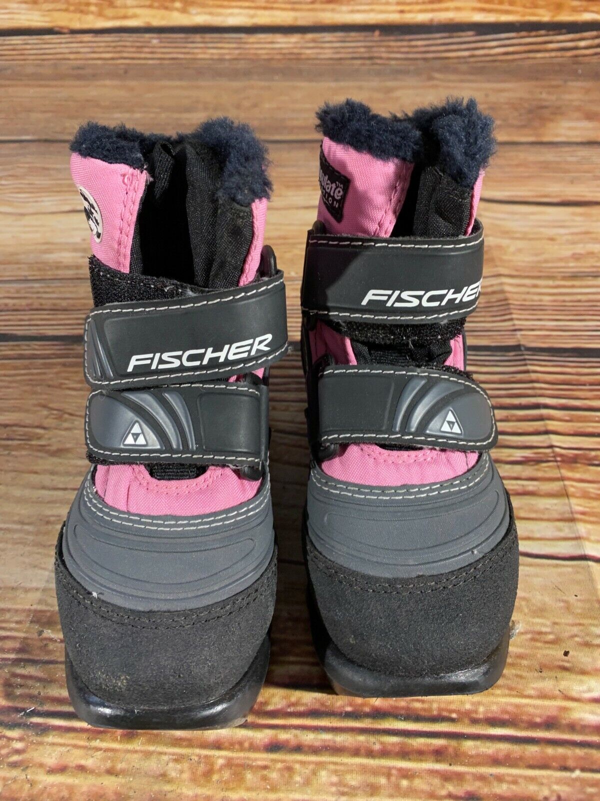 Fischer Snow Star Cross Country Ski Boots Classic NNN EU 26 US 9 Kids 168mm F-65