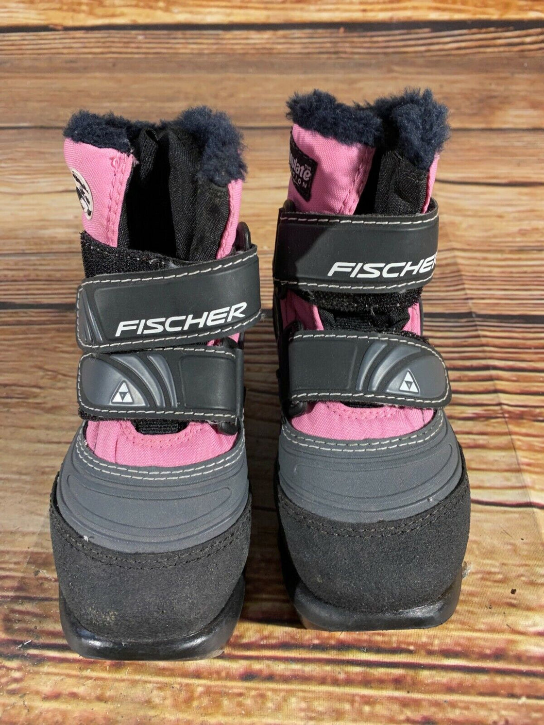 Fischer Snow Star Kids Nordic Cross Country Ski Boots Size EU26 NNN F-65