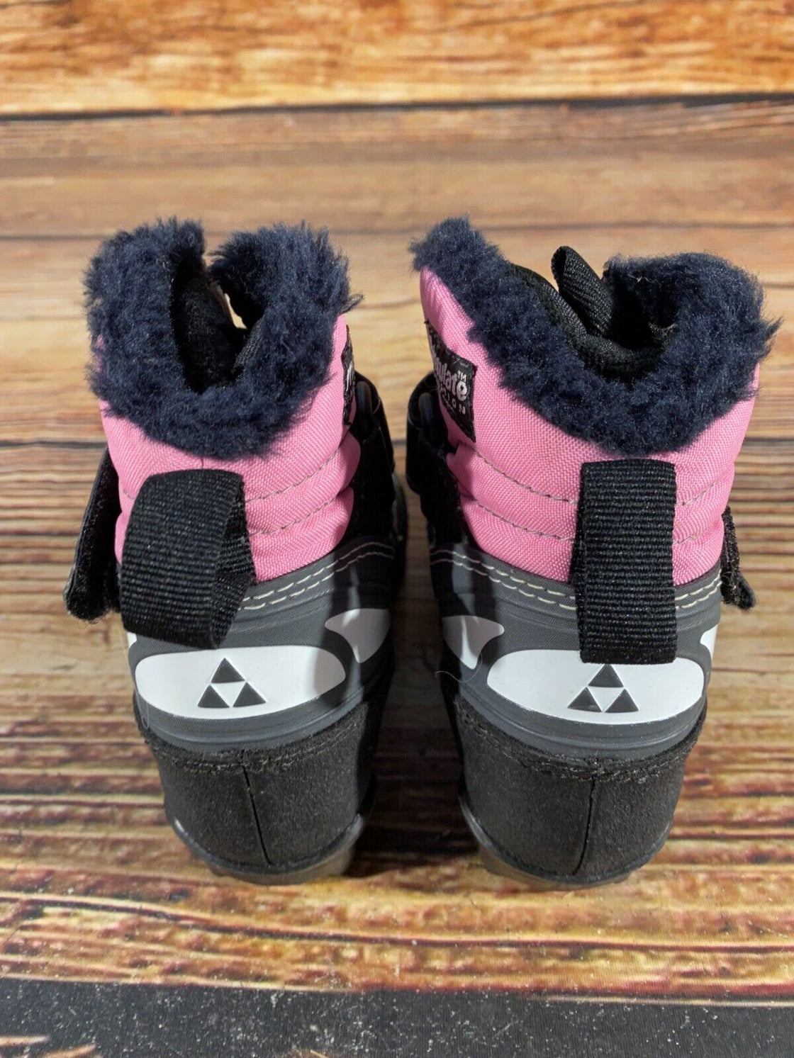 Fischer Snow Star Kids Nordic Cross Country Ski Boots Size EU26 NNN F-65