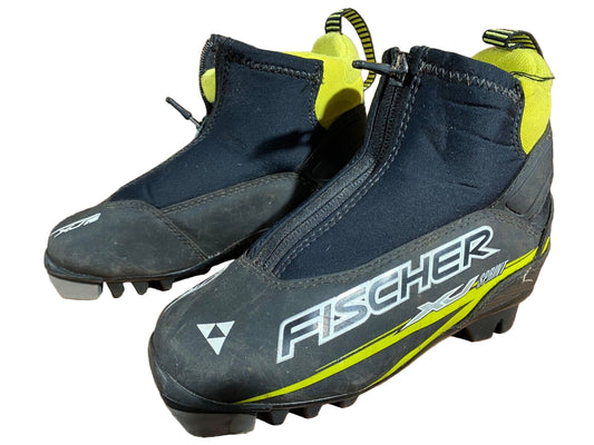 Fischer XJ Sprint Cross Country Ski Boots Classic NNN EU 31 US 13 Kids F-360