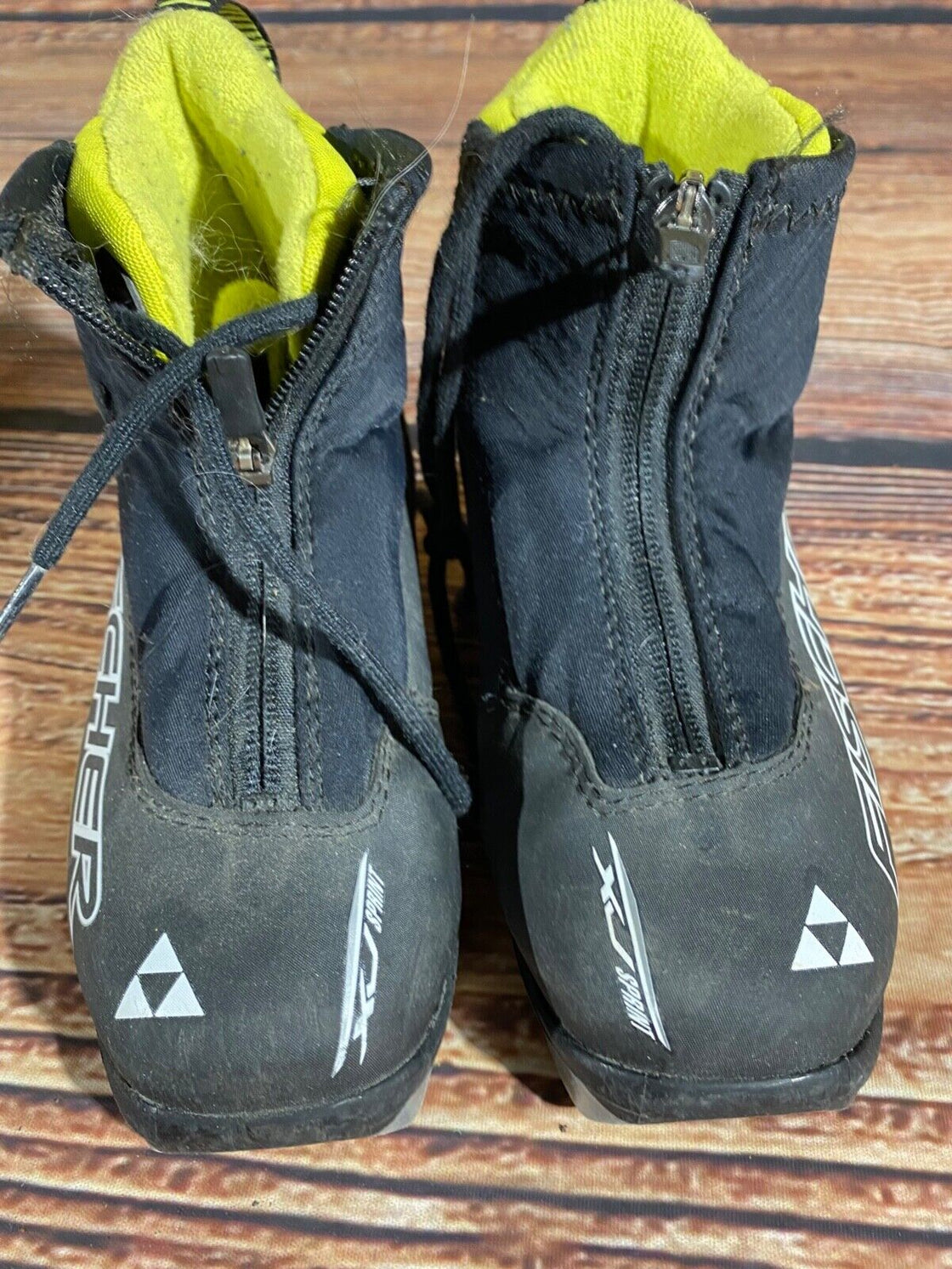 Fischer XJ Sprint Kids Nordic Cross Country Ski Boots Size EU30 US12 NNN F-361