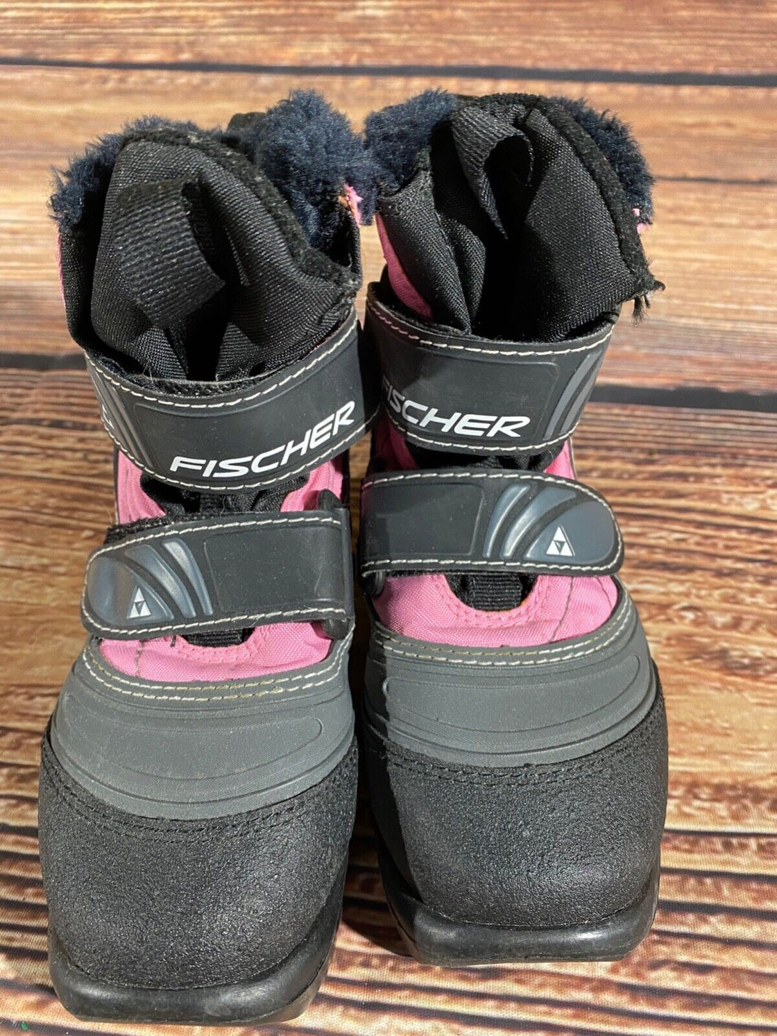 Fischer Snowstar Kids Nordic Cross Country Ski Boots Size EU29 US11 NNN F-369