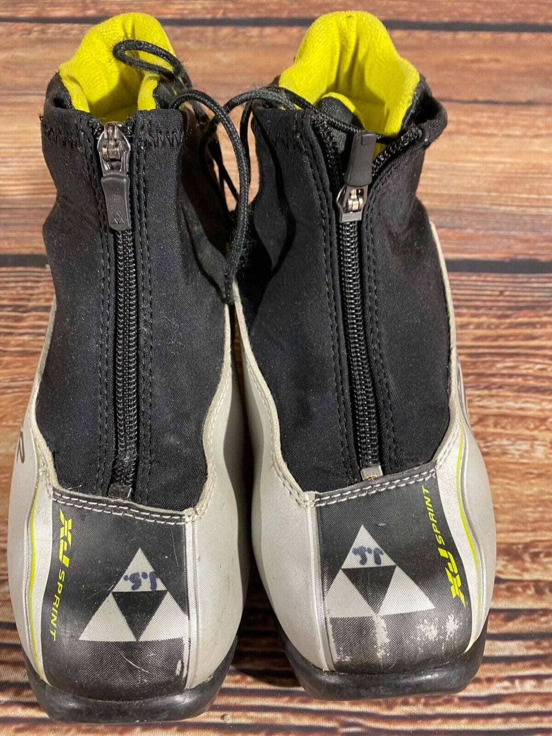 Fischer XJ Sprint Kids Nordic Cross Country Ski Boots Size EU35 US3.5 NNN F-372