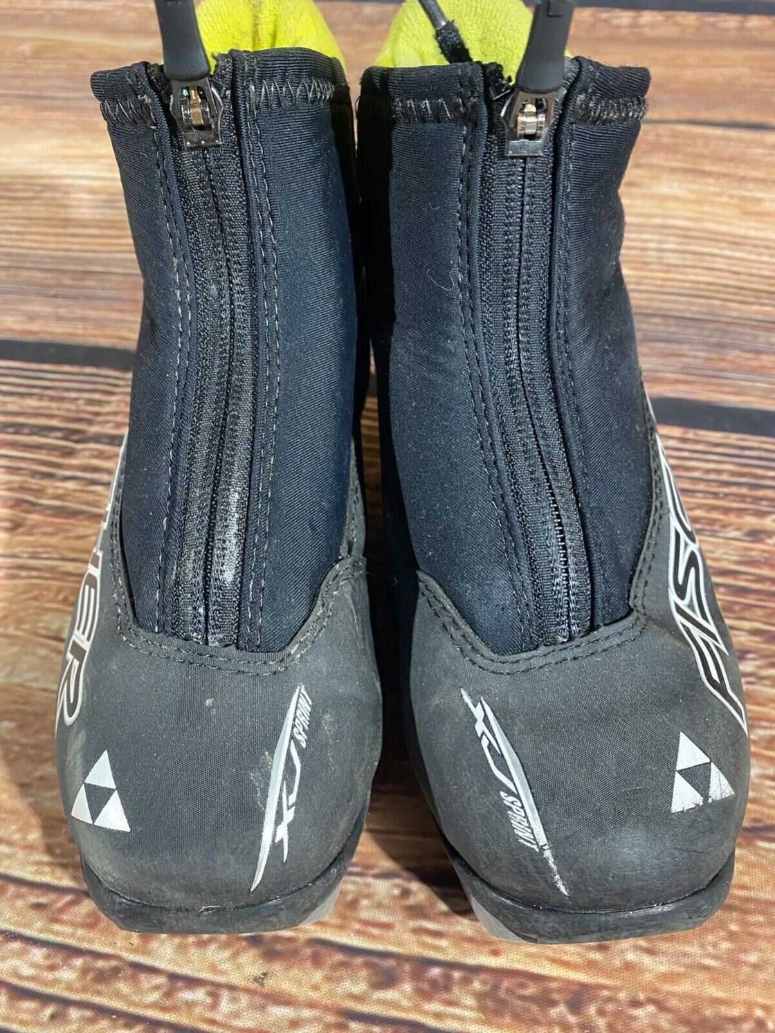 Fischer XJ Sprint Kids Nordic Cross Country Ski Boots Size EU31 US12,5 NNN F-474