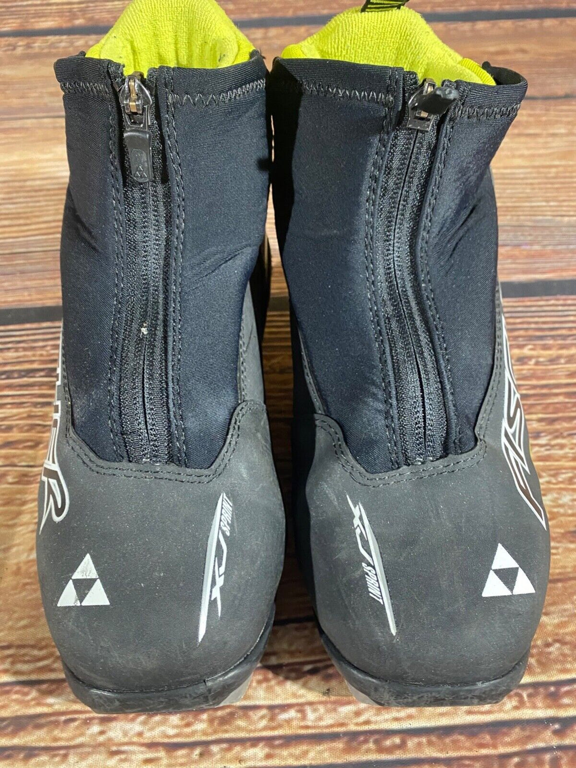 Fischer XJ Sprint Kids Nordic Cross Country Ski Boots Size EU35 US3.5 NNN F-478