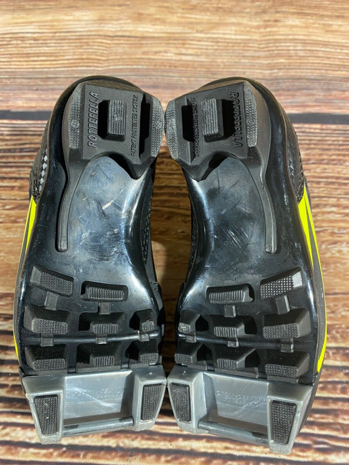 Fischer XJ sprint Nordic Cross Country Ski Boots Kids Size EU25 US8.5 NNN F-458