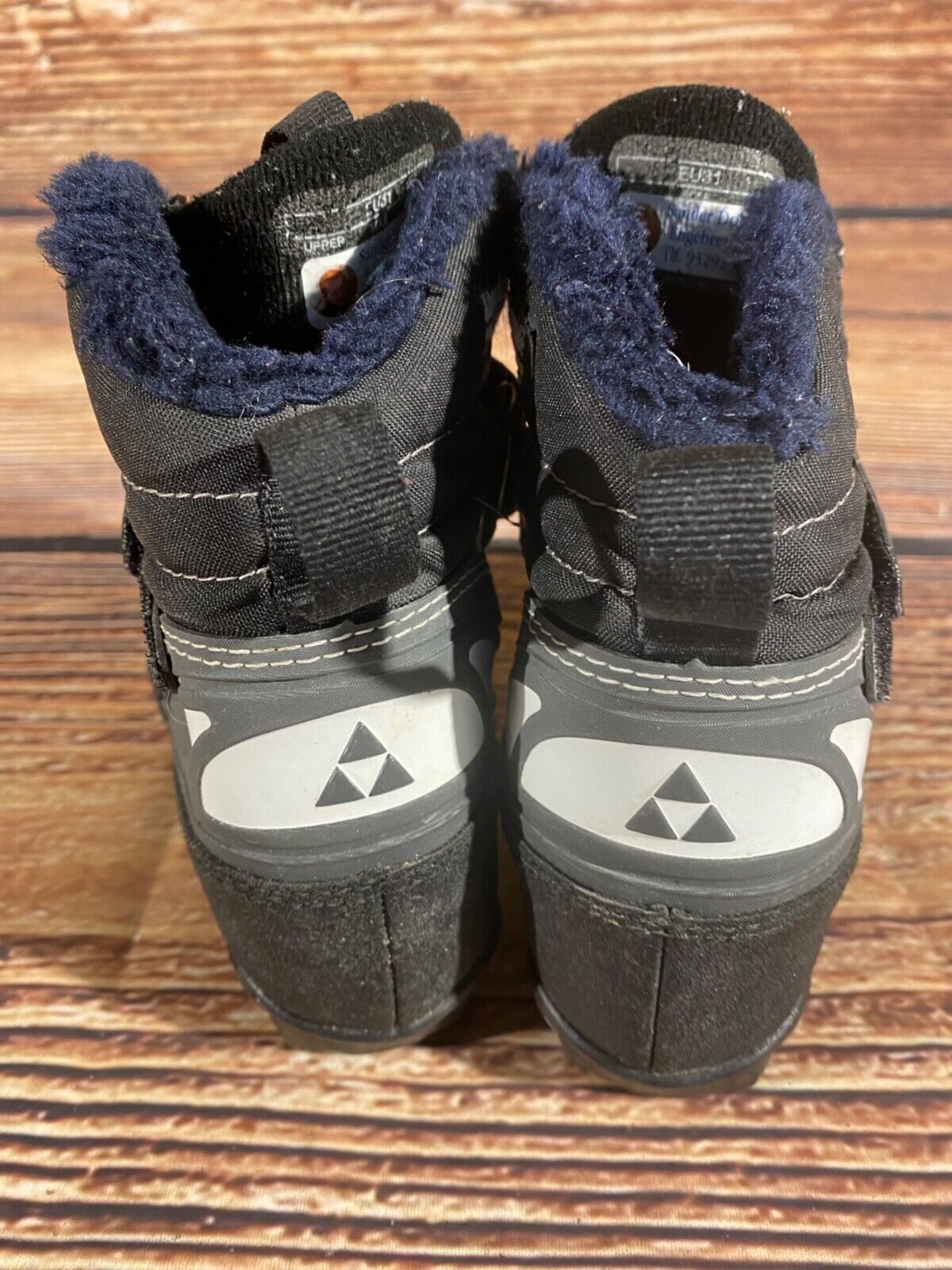 Fischer Snowstar Cross Country Ski Boots Classic NNN EU 31 US 13 Kids F-469