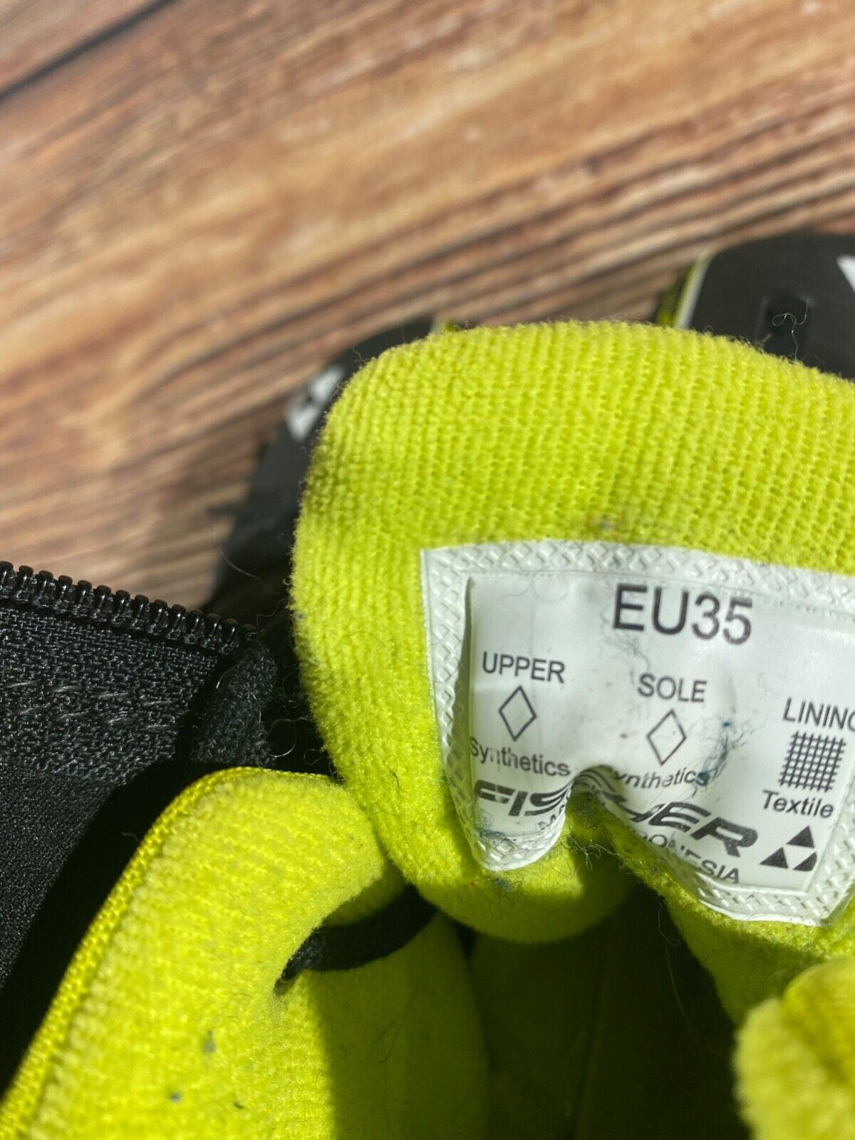 Fischer XJ Sprint Cross Country Ski Boots Classic NNN EU 35 US 3.5 Kids F-480