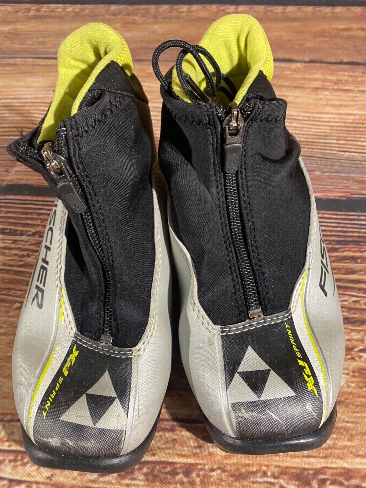 Fischer XJ Sprint Cross Country Ski Boots Classic NNN EU 32 US 1.5 Kids F-481