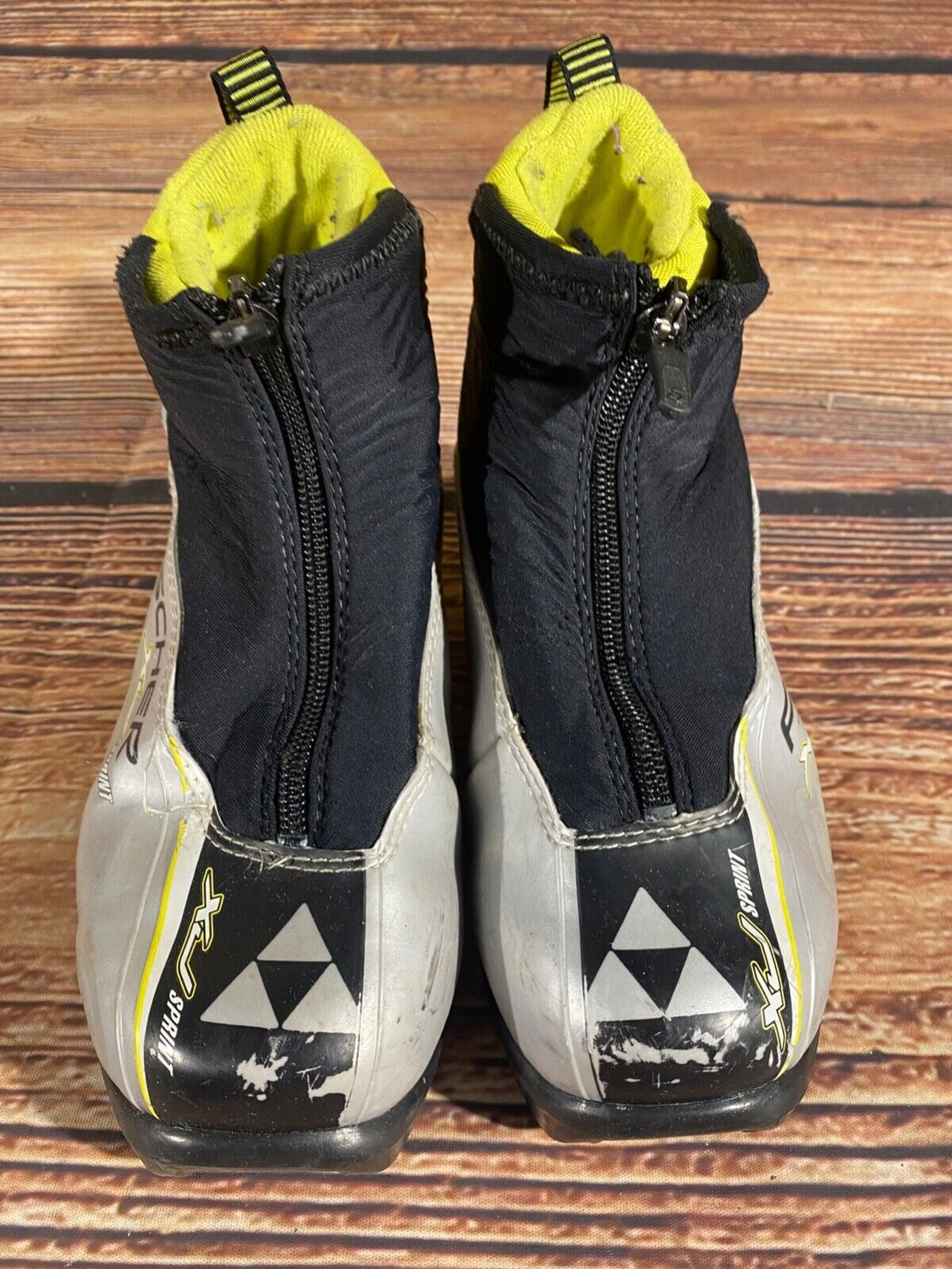 Fischer XJ Sprint Kids Cross Country Ski Boots Size EU35 US3.5 NNN F-484