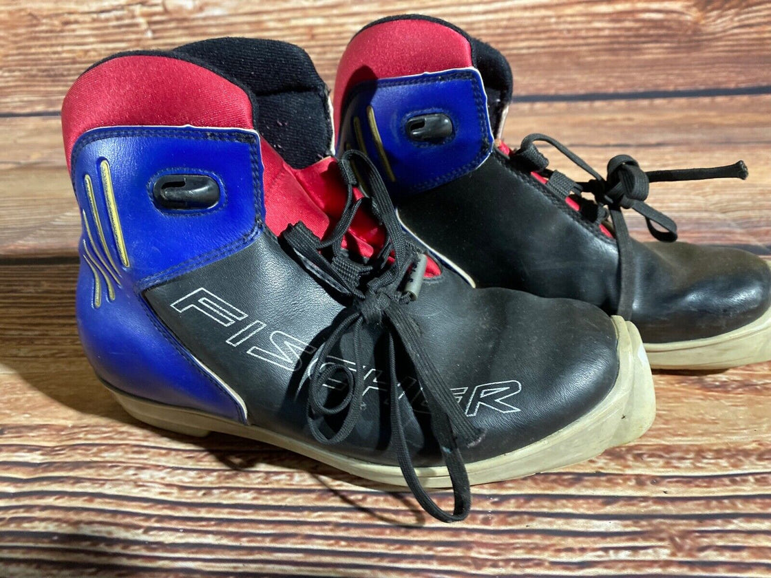 Fischer Kids Cross Country Ski Boots Size EU36 US4.5 SNS Profil F-587
