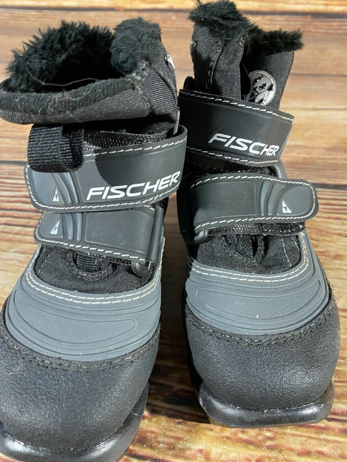 Fischer Snow Star Kids Nordic Cross Country Ski Boots Size EU27 US9.5 NNN F-351