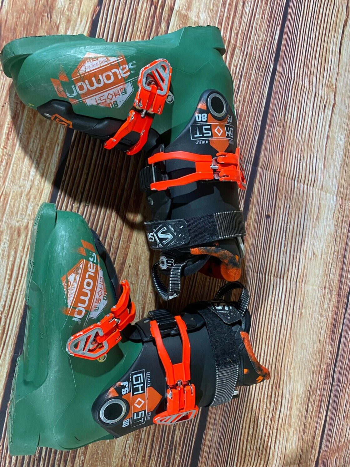 SALOMON Ghost 80 Alpine Ski Boots Downhill Mondo 252 mm, Outer Sole 295 mm DH104