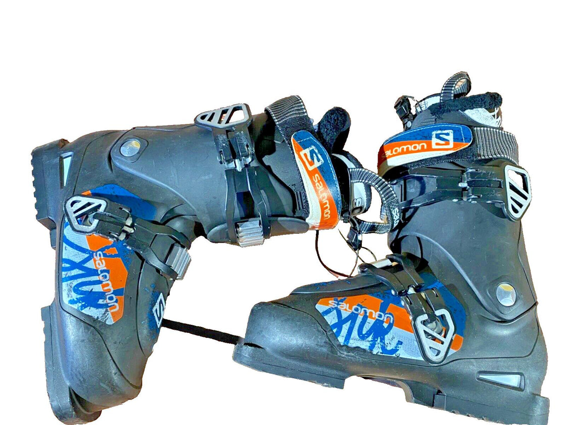 SALOMON INK Alpine Ski Boots Downhill Size Mondo 253 mm, Outer Sole 297 mm DH101