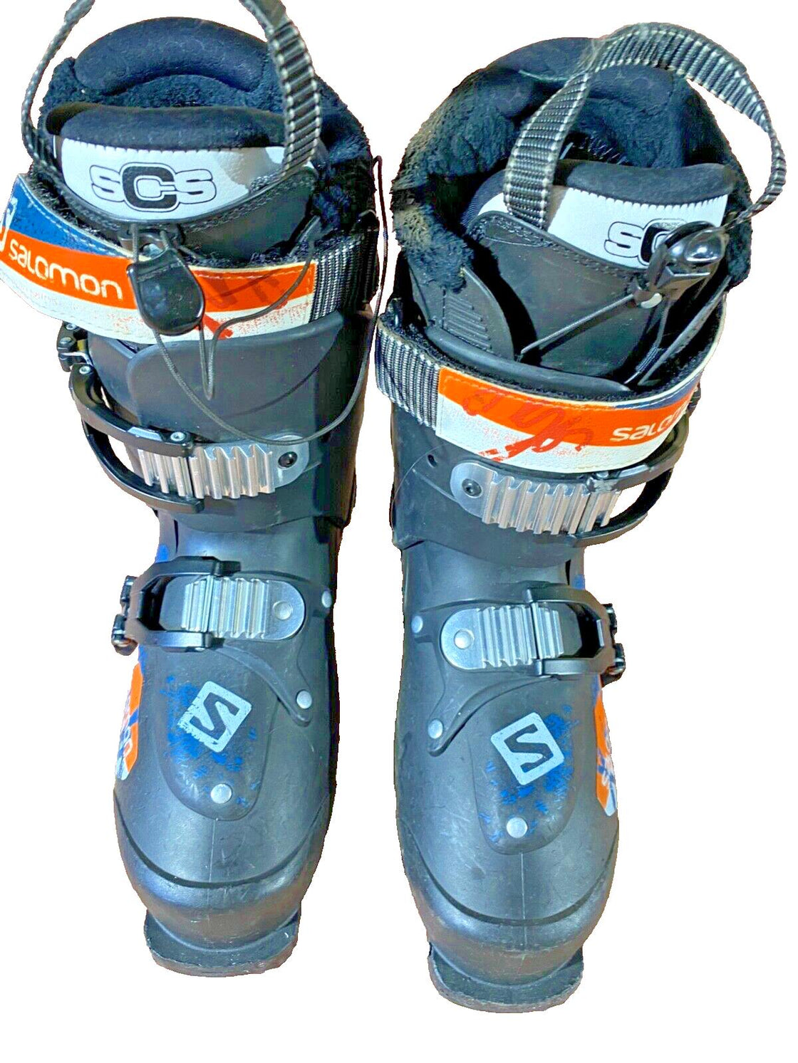 SALOMON INK Alpine Ski Boots Downhill Size Mondo 253 mm, Outer Sole 297 mm DH101