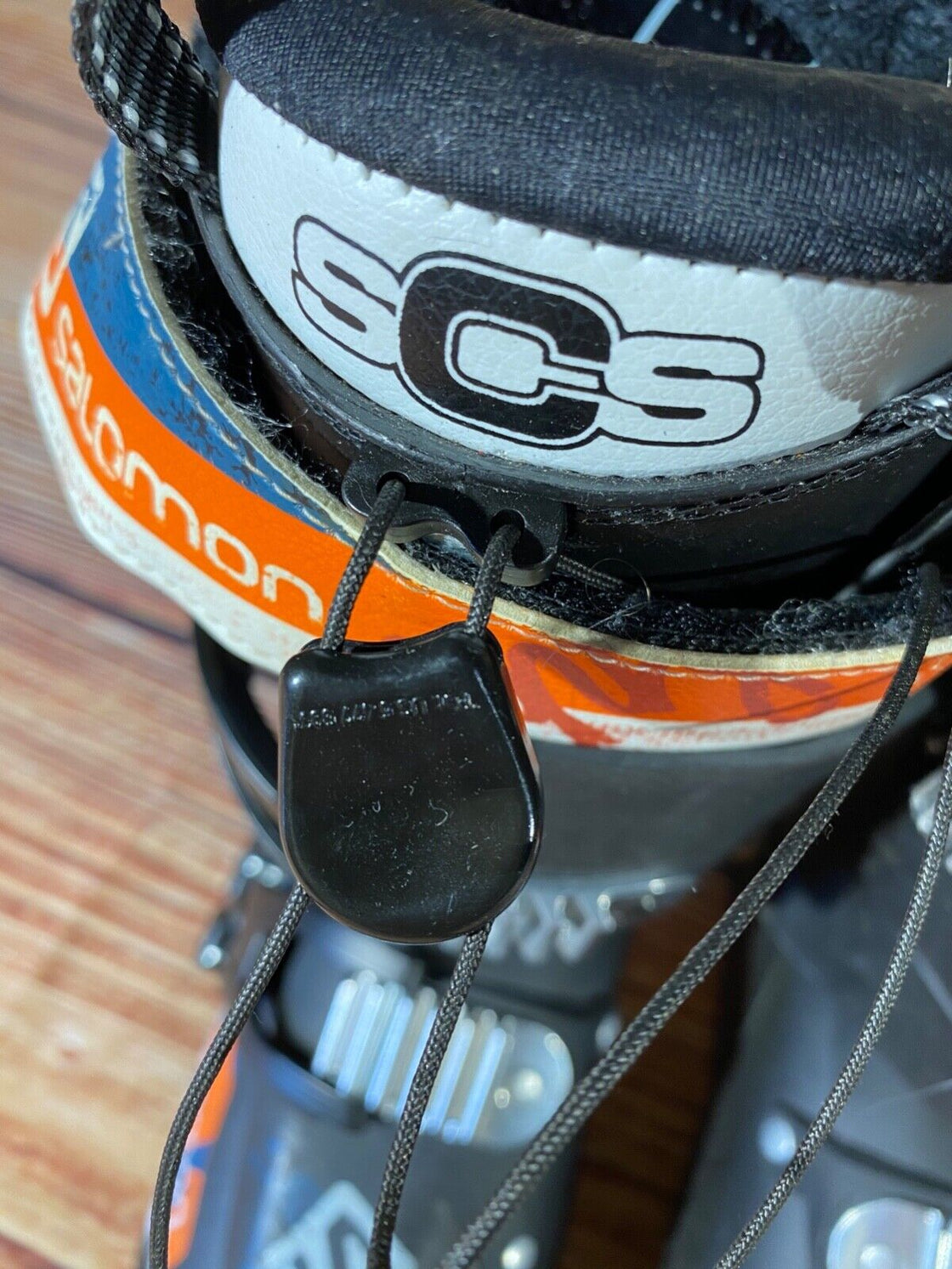 SALOMON INK Alpine Ski Boots Downhill Size Mondo 253 mm, Outer Sole 297 mm DH101