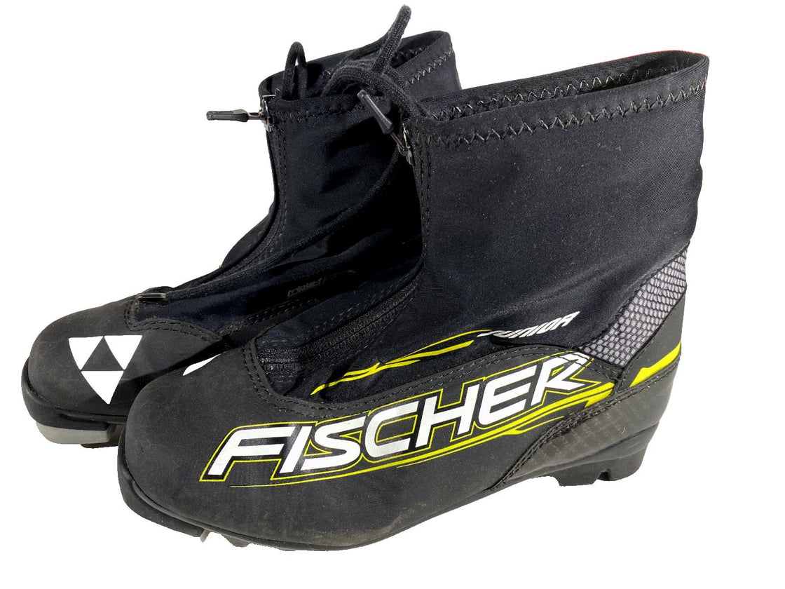 Fischer RC Junior Nordic Cross Country Ski Boots Size EU36 US4.5 NNN 1291